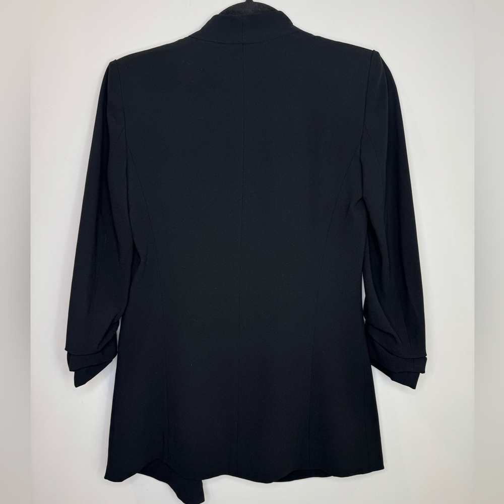 Aritzia Babaton Power Blazer Black Open-Front Women's Blazer Jacket size 2 - Picture 8 of 8